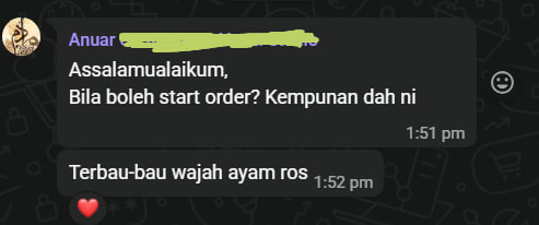 Testimoni Kempunan Nasi Kandaq