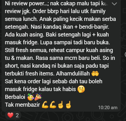 Testimoni Review Power Fresh Items