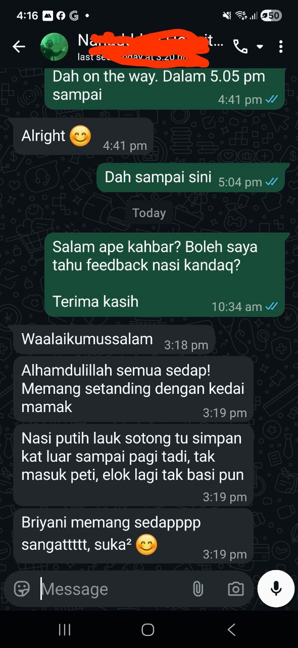 Setanding Kedai Mamak, tahan lama dan Briyani Surrr